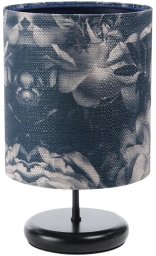 Lampa stołowa MIST-C-B granatowa/grafitowa BPS KONCEPT