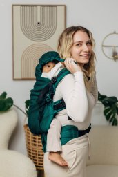 Nosidełko LennyLamb - LennyPreschool: Szmaragd Regulowane