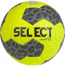 Piłka ręczna Select Light Grippy DB v24 EHF żółto/szara
