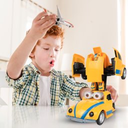 Auto Transformujące Robot Samochód Garbus