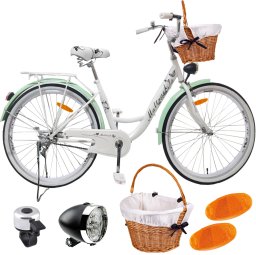 Rower Miejski MalTrack Citibike Urban Classic MINT MARE 26"