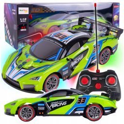 Samochód Zdalnie Sterowany Rc 1:12 Auto Na Pilota Podświetlanie Led
