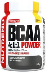 Nutrend - BCAA 4:1:1 Powder, Ananas, Proszek, 500g