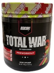 Redcon1 - Odżywka Przedtreningowa, Total War, Strawberry Kiwi, Proszek, 426g