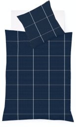 Pościel flanelowa 200x220 cm Lech Indigo 604311