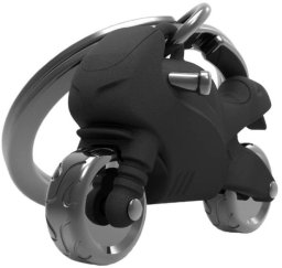 Brelok Metalmorphose Adrenalite 3,9 x 1,5 x 6,4 cm Czarny