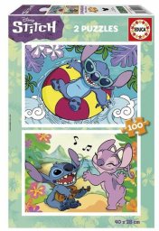 Zestaw 2 Puzzli Stitch 100 Części
