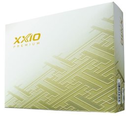 Piłki golfowe XXIO PREMIUM GOLD8 (model, 2022, białe, 12 szt).