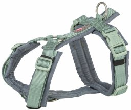 Trixie Szelki dla psa Trixie Premium Trekking Kolor Zielony Grafit L