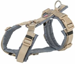 Trixie Szelki dla psa Trixie Premium Trekking Grafit Piasek M