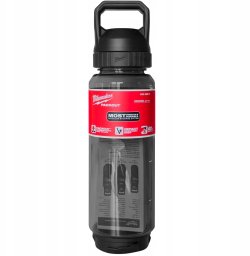 MILWAUKEE PACKOUT BUTELKA PLASTIKOWA 1005ml CZARNA