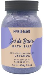 Sole do kąpieli Flor de Mayo Sal De Bao 650 g Lawenda