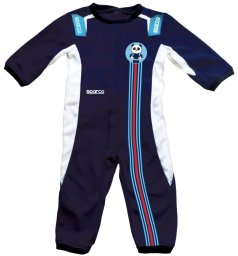 Kombinezon Wyścigowy Sparco Martini Racing Granatowy 18 miesiące