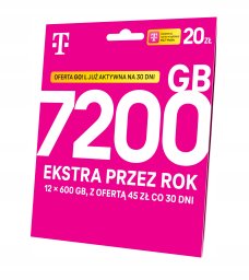 Starter 20zł T-Mobile bez limitów