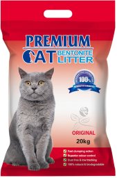 Żwirek dla kota Triton Premium Cat Żwirek Bentonitowy Zbrylający dla kota 20kg