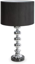 LAMPA NIKI (01) 36 X 23 X 61 CM SREBRNY