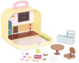 LI'L WOODZEEZ pastry shop playset in carry case, WZ6600Z