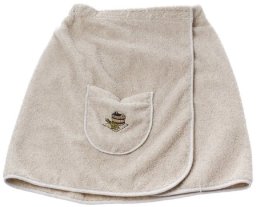 EMBROIDERED SAUNA APRON (75X140 CM)