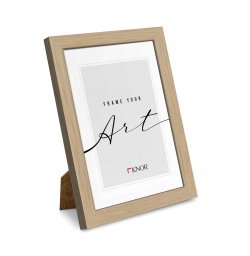 Frame KNOR Izabela 50x70 natural|plastic|15mm|plexi