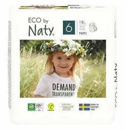 Eco by NATY diapers-pants 6 XL dydis, 18pcs