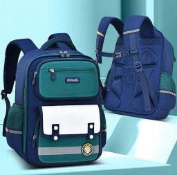 K402A PLECAK SZKOLNY TORNISTER ORGANIZER + WOREK NA BUTY