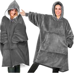 L50C1 KOC PONCZO NARZUTA  Z KAPTUREM      GRUBY