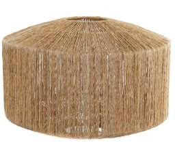 Abażur do Lamp DKD Home Decor Naturalny Juta Metal Tropikalny 40 x 40 x 30 cm