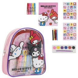 Dziecięcy plecak do rysowania Hello Kitty Różowy 22 x 23 x 7 cm