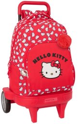 Plecak szkolny Hello Kitty Iconic Biały Czerwony 33 x 45 x 22 cm