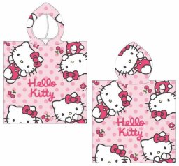 Ręcznik plażowy Hello Kitty Jasnoróżowy 50 x 115 cm