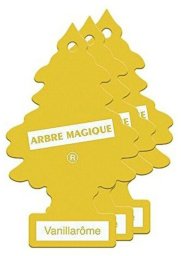 Odświeżacz powietrza do samochodu Arbre Magique PER90517 3 uds Wanilia