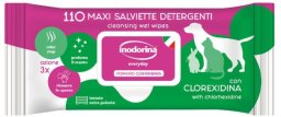 Chusteczki Nawilżające dla Zwierząt Inodorina Refresh 110 Sztuk