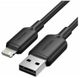 Kabel USB Vention USB-A - Lightning 2 m Czarny (S55293459)