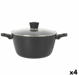 Garnek z Pokrywką MasterChef 28 cm (4 Sztuk)