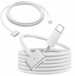 Kabel USB Vega ECONOMY KABEL USB ZASILAJĄCY TYP-C 140W MAGNETYCZNY DO MACBOOK MAGSAFE 3