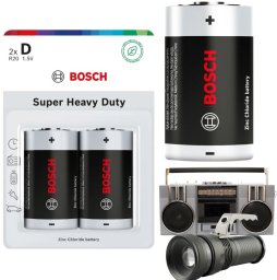 BATERIA BOSCH 2SZT D SUPER HEAVY DUTY R20SHD2B/00
