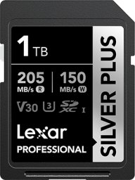 Karta Lexar Professional Silver Plus SDXC 1 TB Class 10 UHS-I/U3 V30 (LSDSIPL001T-BNNNG)