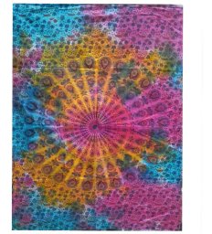 Bawełniane Tkaniny Ścienne - Round Mandala