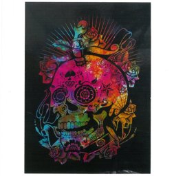 Bawełniane Tkaniny Ścienne - Dead Skull