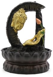 Domowa Fontanna Wodna - Budda i Lotos