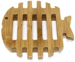 Drewniana mydelniczka - Rybka