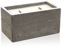 Świeczka w betonie - Drzewo Sandałowe