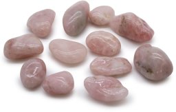 Kamień Afrykański Średni - Kwarc Różowy | 12 sztuk