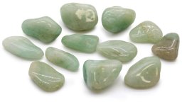 Kamień Afrykański Średni - Awenturyn | 12 sztuk