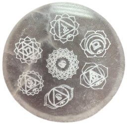 Płytka Selenitowa Mała - Czakra cz-b