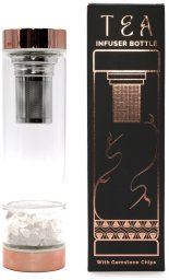 Butelka z zaparzaczem do herbaty - Kwarc Skalny
