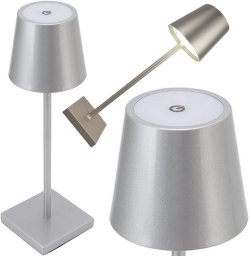 Lampka biurkowa Verk szara 