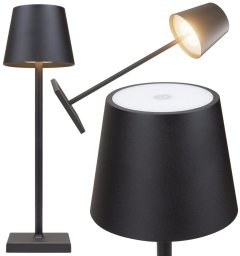 Lampka biurkowa Verk czarna 