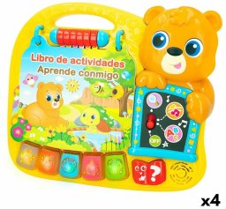 Interaktywna książeczka dla dzieci Winfun 26,5 x 4,5 x 23,5 cm ES (4 Sztuk)