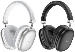 Słuchawki bezprzewodowe Hoco W35 Max Joy (srebrny)